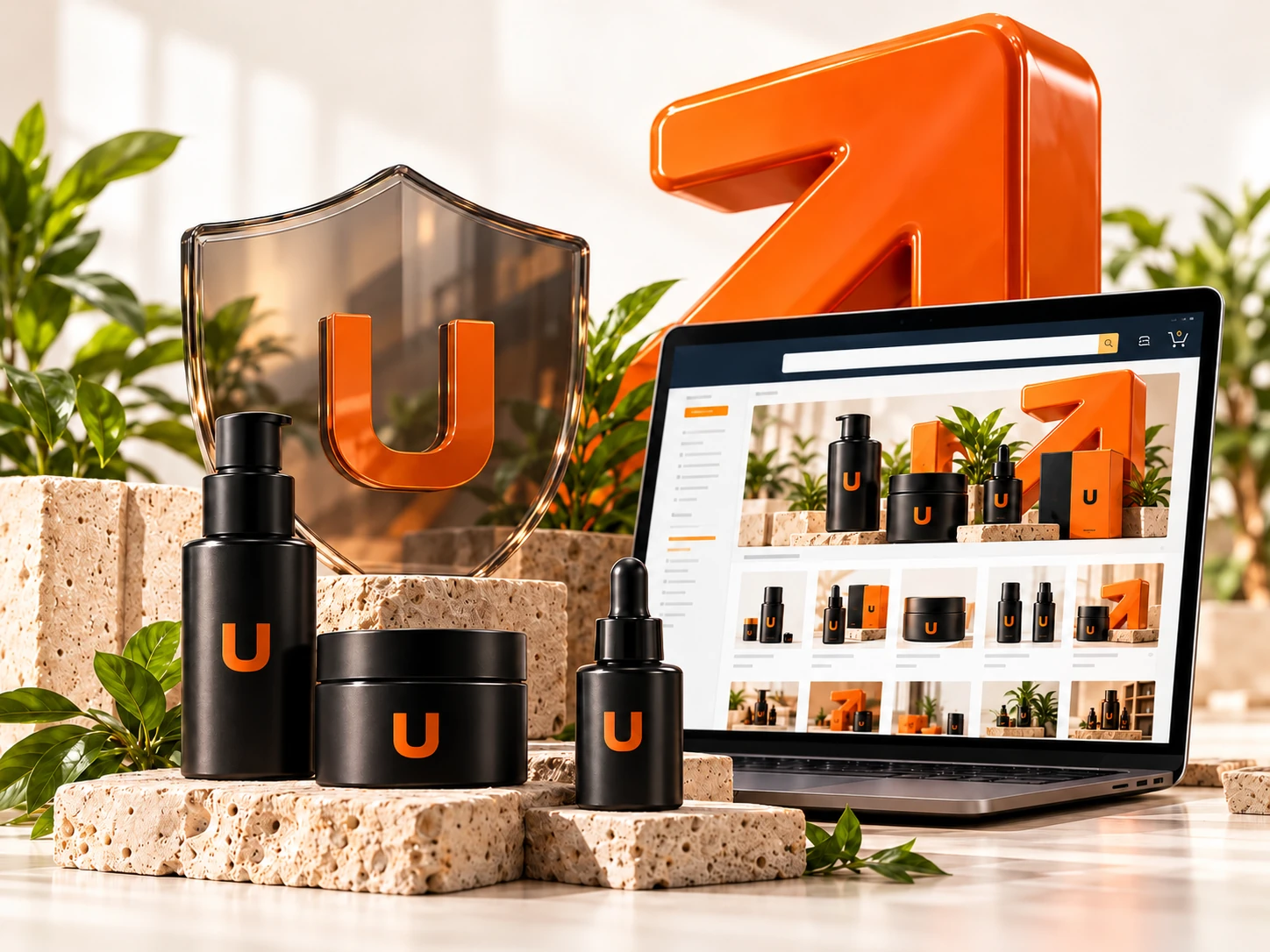 Illustrative Amazon account-health and brand-protection workspace.